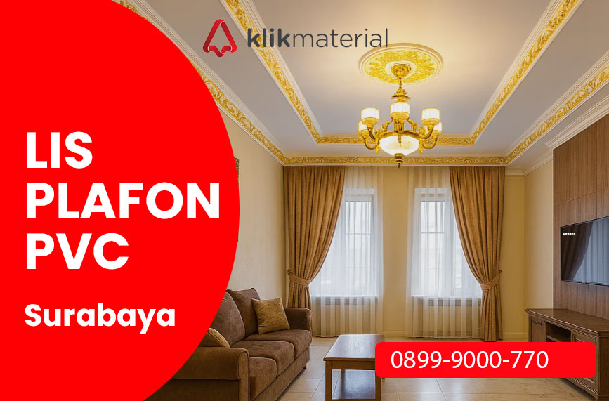 lis plafon pvc harga